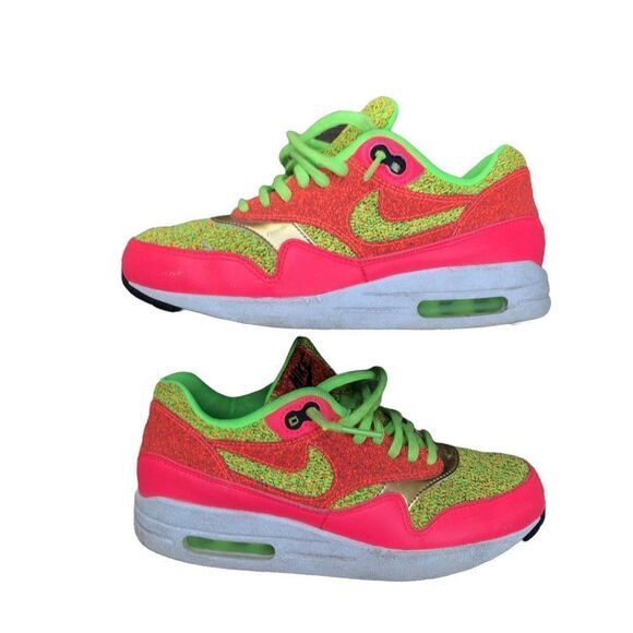 RARE 2016 Nike Air Max 1 SE Ghost Green Size 5.5 - Picture 3 of 16